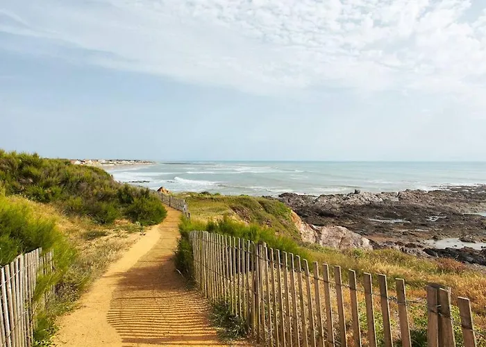 Pour 4 Dans Un Domaine Avec Piscine 샬레 Brétignolles-sur-Mer